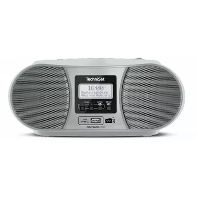 TechniSat Radioodtwarzacz Digitradio 1990 DAB+/USB/FM srebrny