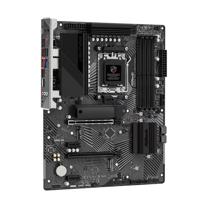 ASRock Płyta główna B650 PG LIGHTNING AM5 4DDR5 HDMI M.2 ATX