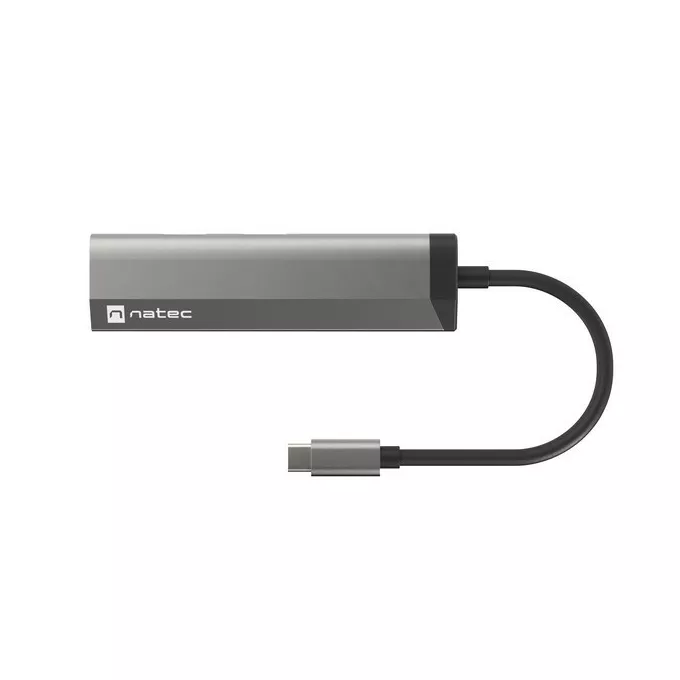 Natec Stacja dokująca Multi Port Fowler Slim USB-C PD, 2x USB 3.0, HDMI 4K