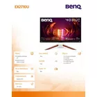 Benq Monitor 27 cali EX2710U LED 1ms/20mln:1/HDMI/DP