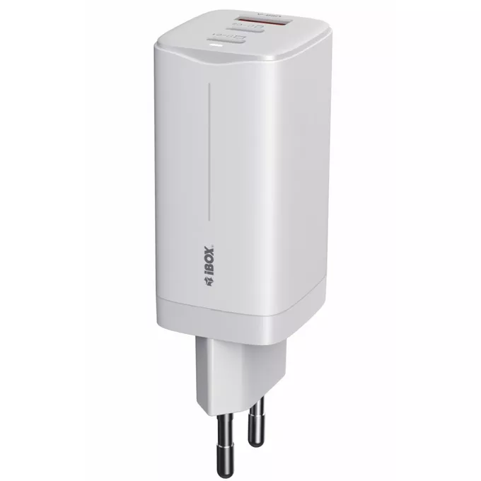 iBOX Ładowarka USB-C ILUC65W Biała