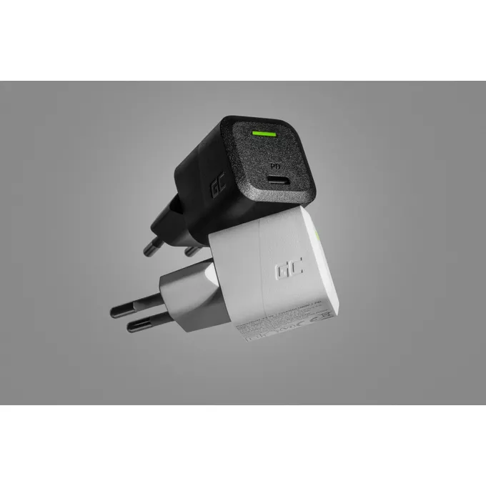 Green Cell Ładowarka GC PowerGaN 33W PD 3.0 QC 3.0 USB-C czarna