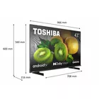 Toshiba Telewizor LED 43 cale 43UA5D63DG