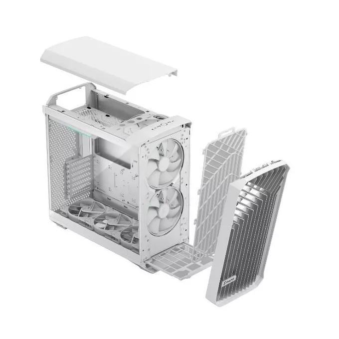 Fractal Design Obudowa Torrent White RGB TG Clear Tint