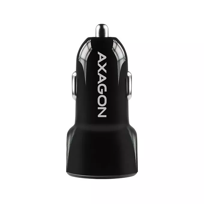 AXAGON PWC-QC5 Ładowarka samochodowa QUICK SMART 31.5W, 2x port QC3.0/AFC/FCP + 5V-2.6A