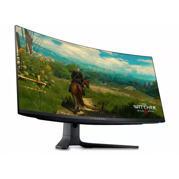 Dell Monitor zakrzywiony 34.18 cala AW3423DWF AMD FreeSync Premium Pro 165Hz OLED   QHD (3440x1440)/21:9/DP/HDMI/5xUSB/3Y AES&amp;PPE