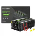 Qoltec Przetwornica napięcia Monolith | 300W | 600W | 24V na 230V |     Czysty Sinus