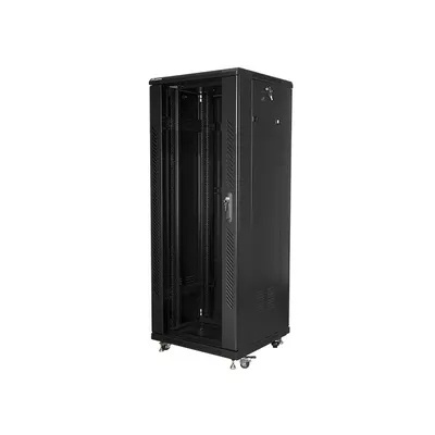 Lanberg Szafa stojąca Rack 19cali 32U 600x600mm czarna