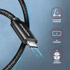 AXAGON BUCM2-CM30AB Kabel USB-C - USB-C, 3.0m 5A charging, ALU, 240W PD, oplot, USB2.0