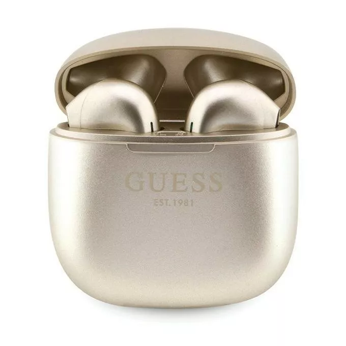 GUESS Słuchawki Bluetooth TWS GUTWST26PSD Złote