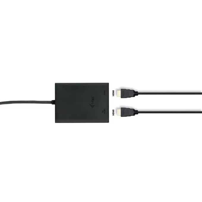 i-tec Adapter video USB-C Dual 4K/60Hz (single 8K/30Hz) HDMI