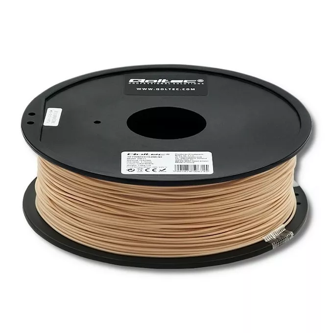 Qoltec Profesjonalny filament do druku 3D | PLA PRO | 1kg | 1.75mm | Skin