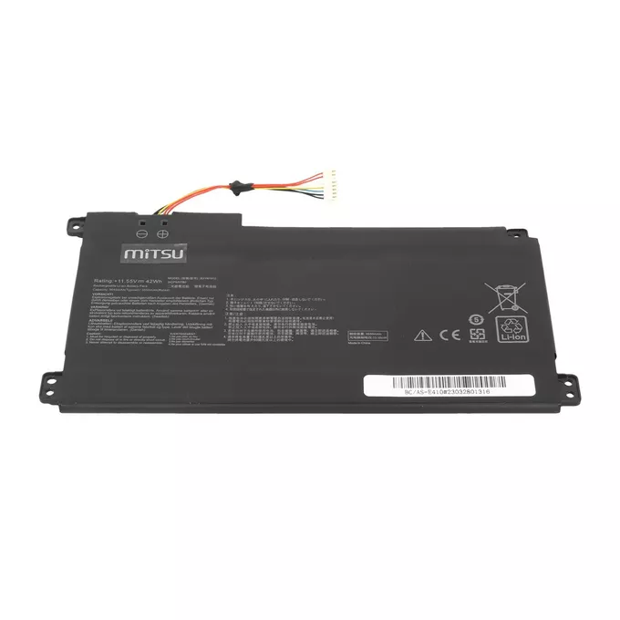 Mitsu Bateria Asus B31N1912 E410MA L410MA 3550 mAh