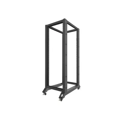 Lanberg Stojak Open rack 32U 600x1000 czarny