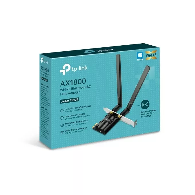 TP-LINK Karta sieciowa Archer TX20E PCI-E AX1800