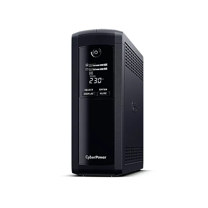 CyberPower Zasilacz awaryjny UPS VP1200EILCD 1200VA/720W AVR/LCD/8xC13/RJ11/RJ45