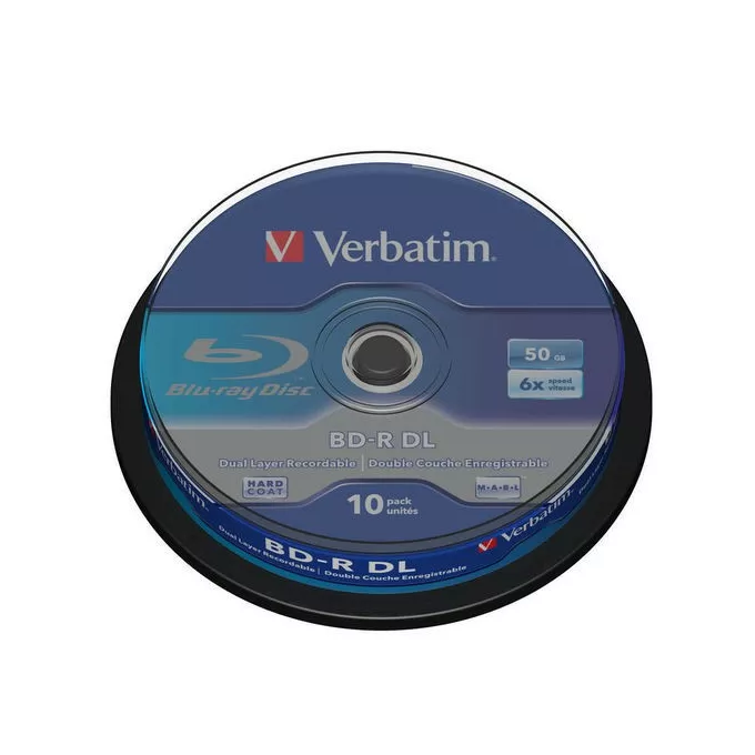 Verbatim BD-R 6x 50GB 10P CB 43746