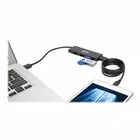 Eaton Adapter 4 PORT SLIM USB HUB WITH CABLE U360-004-SLIM