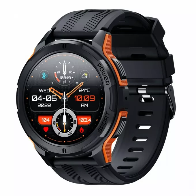 OUKITEL Smartwatch BT10 Rugged Oukitel Pomarańczowy