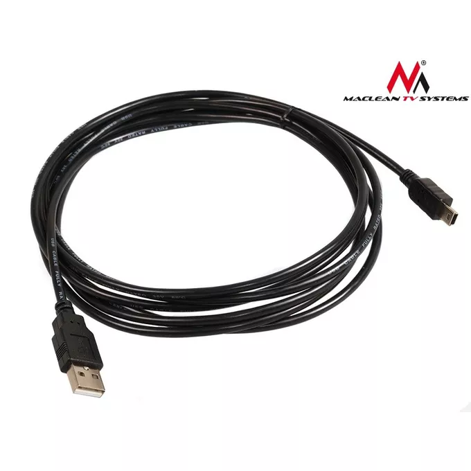 Maclean Kabel USB 2.0 wtyk-wtyk mini 3m MCTV-749