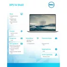 Dell Notebook XPS 14 9440/Ultra 7 155H/32GB/1TB SSD/14.5 3.5K Touch/GeForce RTX 4050/WLAN + BT/Backlit Kb/6 Cell/W11Pro