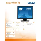 IIYAMA Monitor 19 cali T1931SR-B1S RESIS.IP54,HDMI,DP,VGA,2x1W,5:4