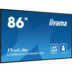 IIYAMA Monitor 85.6 cala ProLite LH8664UHS-B1AG,24/7,IPS,ANDROID.11,4K