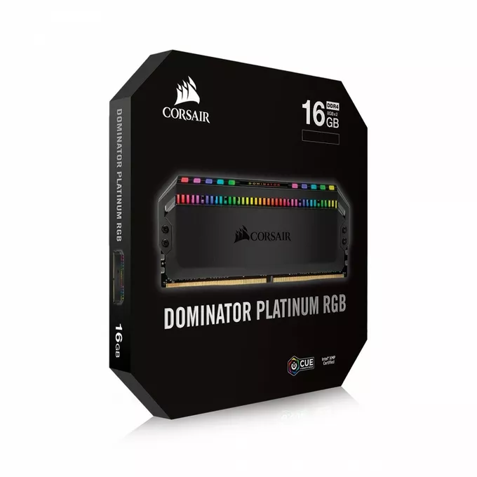 Corsair Pamięć DDR4 Dominator Platinum RGB 32GB/3200 (2*16GB) CL16 czarna