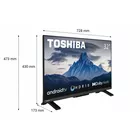 Toshiba Telewizor LED 32 cale 32LA2E63DG