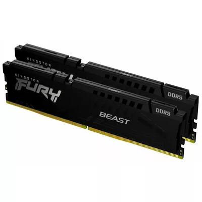 Kingston Pamięć DDR5 Fury Beast EXPO 32GB(2*16GB)/6400 CL32 czarna