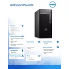 Dell Komputer Optiplex Plus MT/Core i5-14500/16GB/512GB SSD/Integrated/DVD RW/Wireless Kb &amp; Mouse/W11Pro/vPro