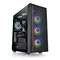 Thermaltake Obudowa - H570 Tempered Glass 3x12cm ARGB Czarna