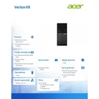 Acer Komputer Veriton K8 VK8-680G i5-11400/8GB/512GB/W11PRO