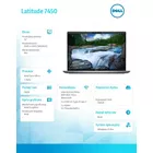 Dell Notebook Latitude 7450 Win11Pro Ultra 7 165U/16GB/512GB SSD Gen4/14.0 FHD+ 300nits/Int/FgrPr&amp;SmtCd/FHD/IR Cam/Mic/WLAN+BT/Backlit Kb/3C/3YPS