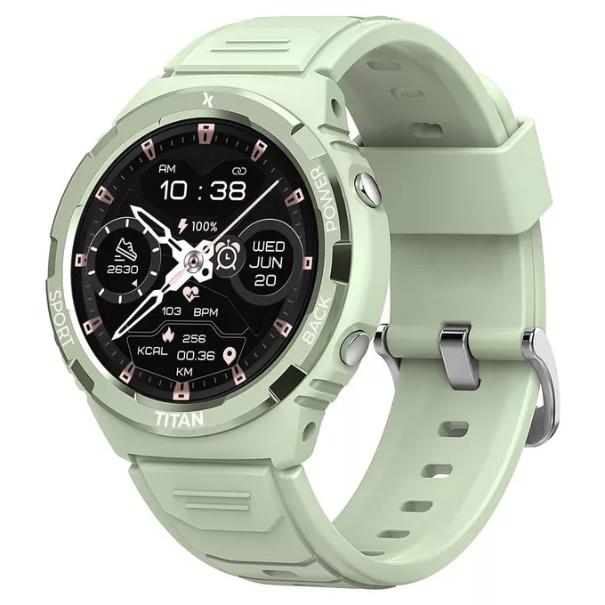 Maxcom Smartwatch FW100 Titan Valkiria Mietowy