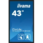 IIYAMA Monitor 43 cale TF4339AS-B1AG,IPS,4K,HDMIx2,DP,RJ45,3xUSB,40pkt,      ANDROID,24/7