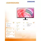 Samsung Monitor 32 cali ViewFinity S70D VA 3840x2160 UHD 16:9 1xHDMI 1xDP 5ms PinP/PbyP 60Hz płaski 2Yd2d