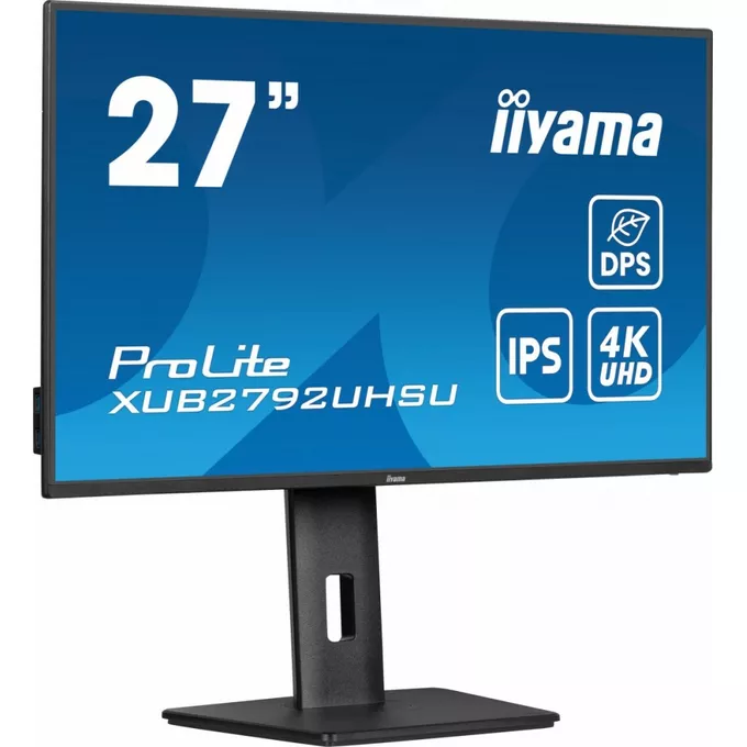 IIYAMA Monitor 27 cali XUB2792UHSU-B6,4K,IPS,DP,HDMI,USB-C