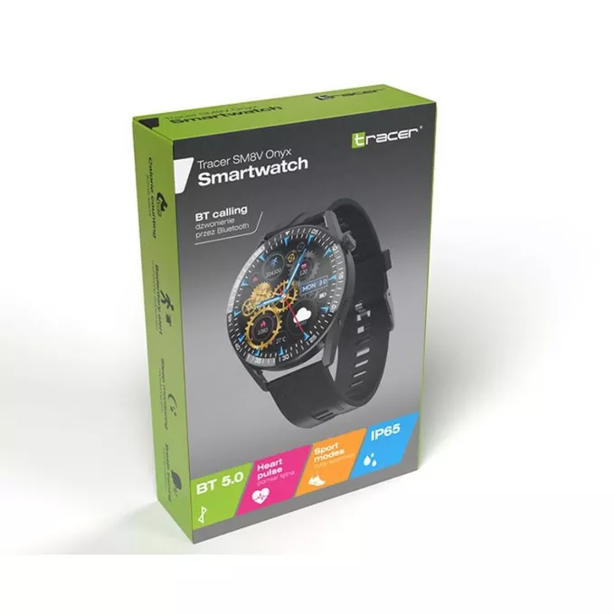 Tracer Smartwatch TRACER SM8V ONYX