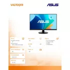 Asus Monitor 27 cali VA27DQFR IPS FHD 100Hz HDMI DP VG