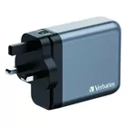 Verbatim Ładowarka GNC-140 32203 GaN 140W, PD 3.1, QC 3.0  3x USB-C, 1x USB-A, UE / UK