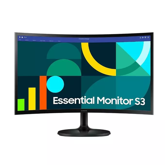 Samsung Monitor 27 cali S36GD VA 1920x1080 FHD 16:9 1xD-sub 1xHDMI 4 ms 100Hz zakrzywiony  1800R 2Yd2d (LS27D360GAUXEN)