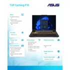 Asus Notebook TUF Gaming F16 FX607JV-N3186W i7-13650HX 16GB/1TB/RTX4060