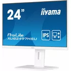 IIYAMA Monitor 24 cale XUB2497HSU-W2 IPS, HDMI, DP, 2x2W, 2xUSB, Pivot, HAS(150mm)