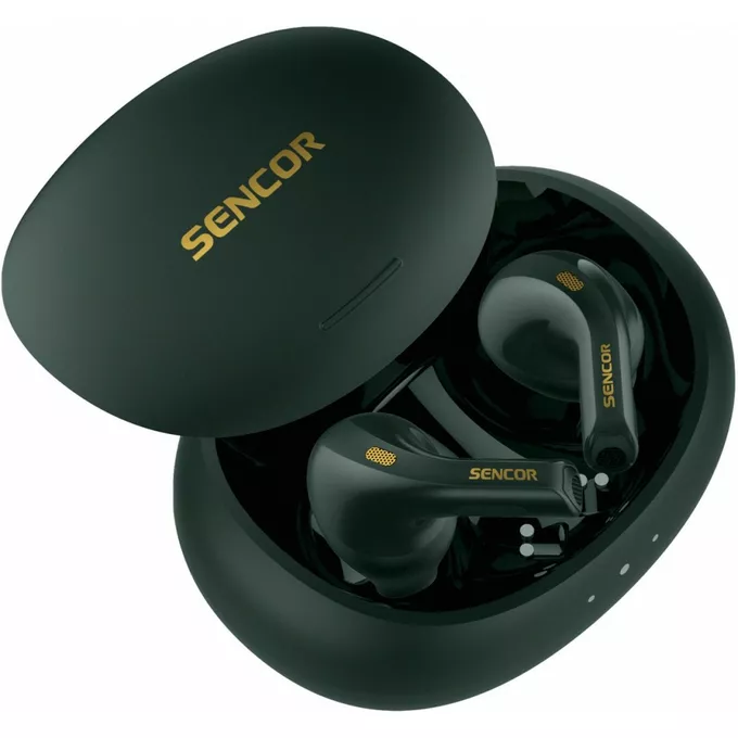 Sencor Słuchawki douszne bluetooth SEP 560BT GR, BT 5.3, czas 6h, 40mAh