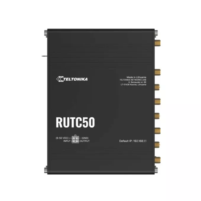 TELTONIKA Router RUTC50 WiFi 6, 5G LTE