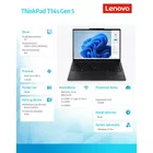 Lenovo Ultrabook ThinkPad T14s G5 21LS0021PB W11Pro Ultra 7 155U/16GB/512GB/INT/14.0 WUXGA/Black/3YRS Premier Support + CO2 Offset