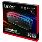 Lexar Pamięć do PC DDR5 ARES RGB  48GB(2*24GB)/7600 Black