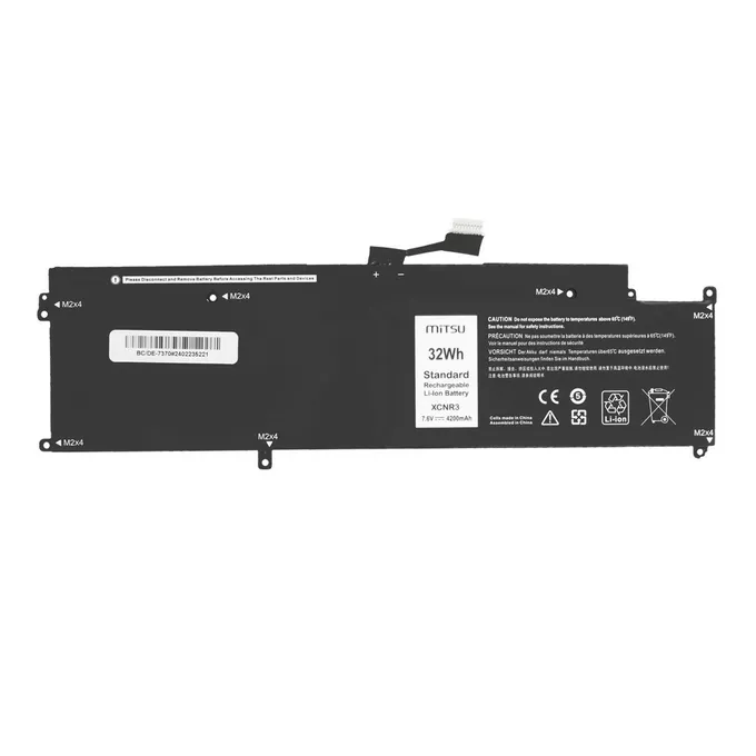 Mitsu Bateria XCNR3 do Dell Latitude E7370 7370 - 7.6V 4200 mAh (32 Wh) 7.6V (7.4V)