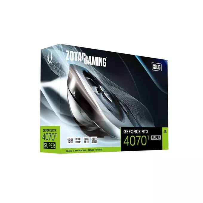 ZOTAC Karta graficzna GeFroce RTX 4070 Ti SUPER SOLID 16GB GDDR6X 256bit